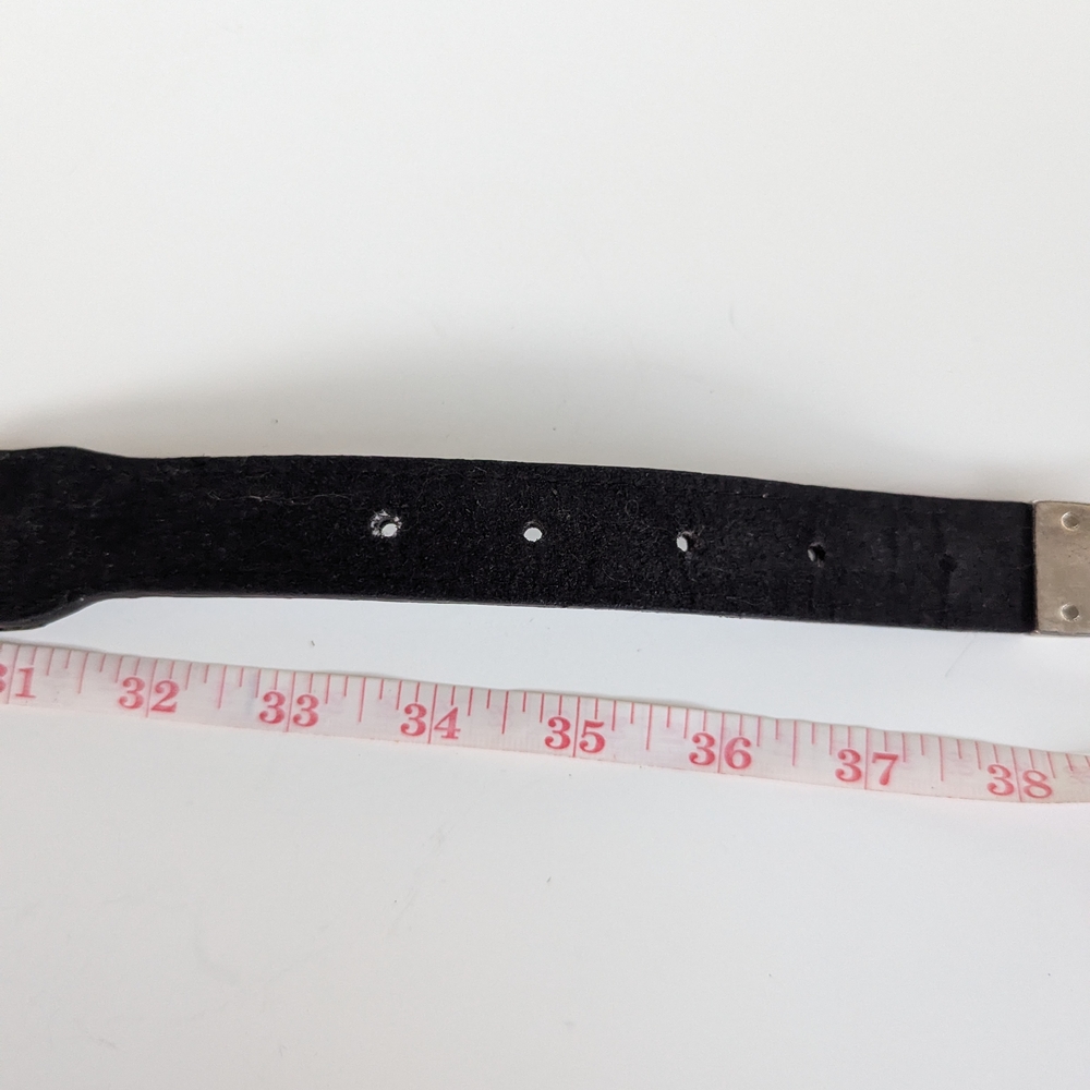 Johnston & Murphy Black and Brown Leather Belt - Picture 9 of 10